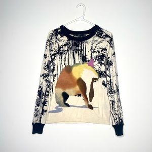 Tibi Skinlike Mercerized Wool Soft Sweater- Size: Medium